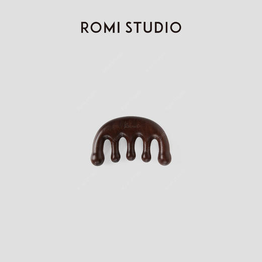 ROMI STUDIO 金丝檀五齿经络按摩梳 RWBLP31733 【小程序专属款】 商品图0