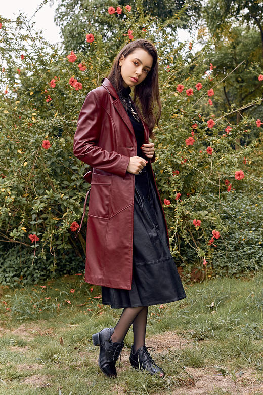 【伯妮斯茵】6P6662--羊皮皮衣--《开花的果园》《画尽世间光影，只为挚爱的女人》 商品图2