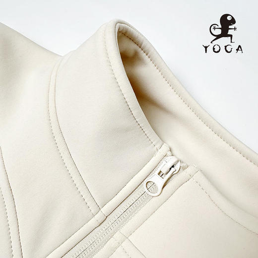 【现货秒发】壁虎瑜伽【2412SY325】加绒高领修腰外套 商品图5