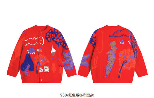 jnby   24年冬款  短款开襟毛衫  YOB311610 商品图12