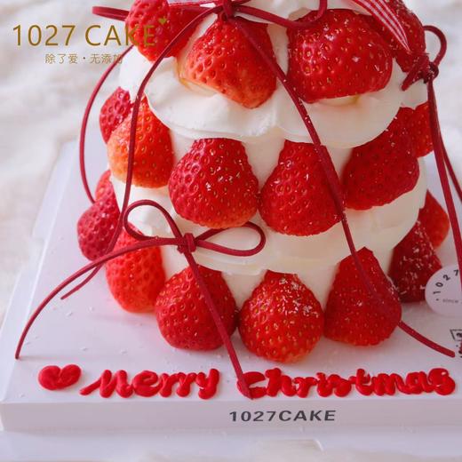 1027CAKE | 草莓许愿树  丝带蝴蝶结 商品图1