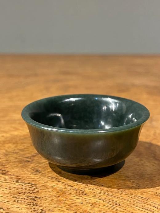 和田碧玉雕墩式杯，顺丰包邮 商品图7