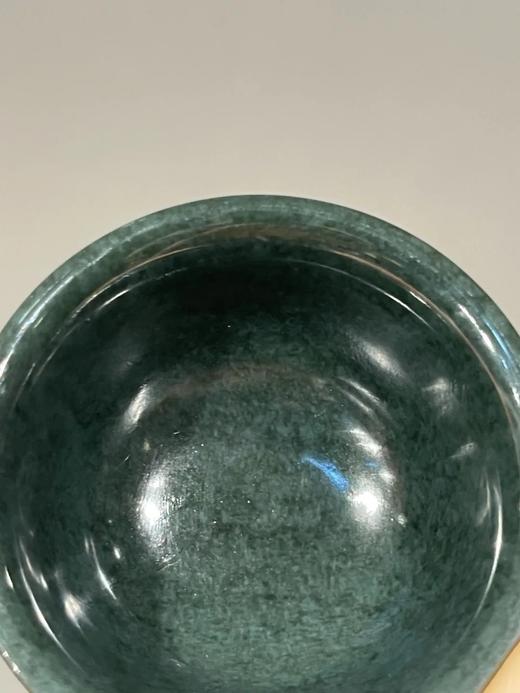 和田碧玉雕墩式杯，顺丰包邮 商品图3