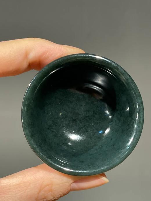 和田碧玉雕墩式杯，顺丰包邮 商品图14