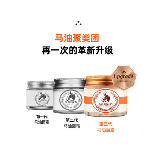 韩国格丽松Guerisson第三代弹性马油面霜70g面霜 商品图2