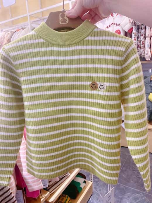 JT-24Q-M524忆童乐1-8岁儿童条纹基础打底衫（90-130码，多颜色可选） 商品图1