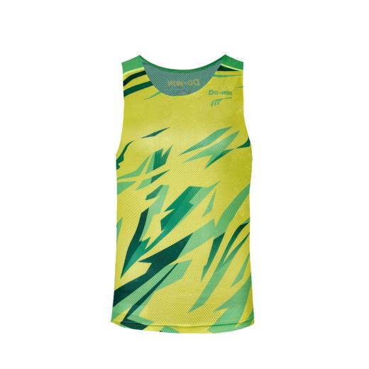 多威满印运动背心夏季吸汗速干健身跑步女款上衣2112014B-F 商品图0