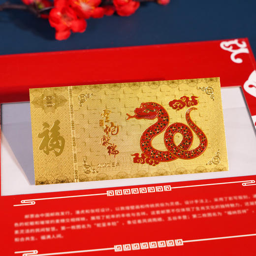2025乙巳蛇年 《金蛇献福》+《乙巳蛇》生肖纪念 限定古币  商品图5