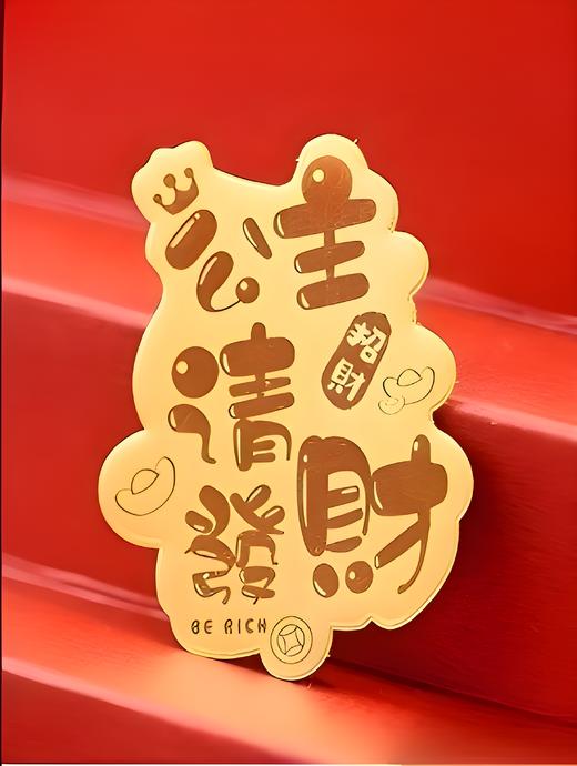 爆款足金手机贴 商品图6