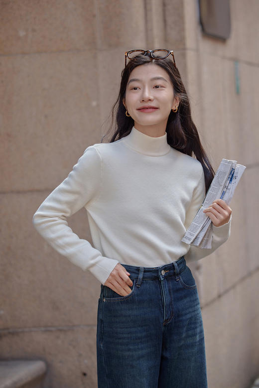 69！一件抵3件‼【半高领水貂毛一体绒毛衣】上的了东北边，下的了江南🔥过冬神器！ 商品图3