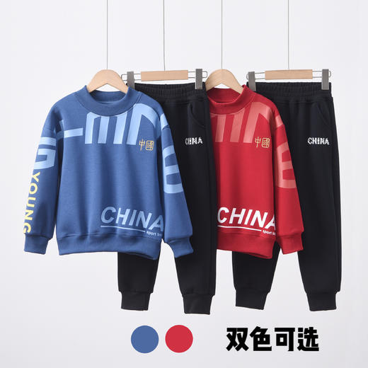 💥红红火火感觉一下子过年了耶，🌸【RARMOELL拉慕儿新年儿童中国年服】来啦❗️❗️ ✅“China”字样，颜值高💯拍照也hin出片~  商品图3