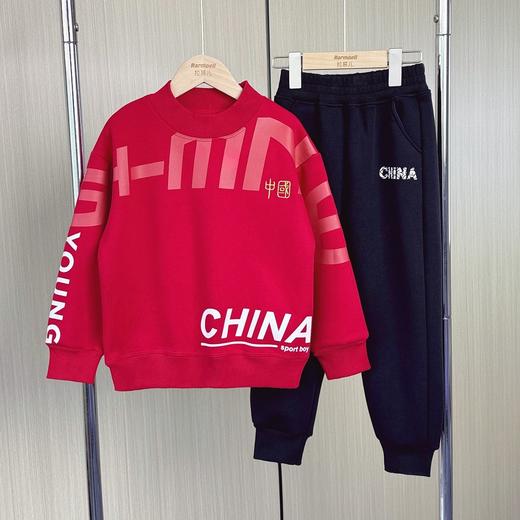 💥红红火火感觉一下子过年了耶，🌸【RARMOELL拉慕儿新年儿童中国年服】来啦❗️❗️ ✅“China”字样，颜值高💯拍照也hin出片~  商品图5