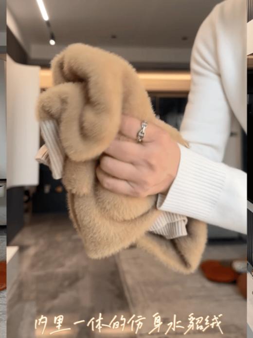 69！一件抵3件‼【半高领水貂毛一体绒毛衣】上的了东北边，下的了江南🔥过冬神器！ 商品图5