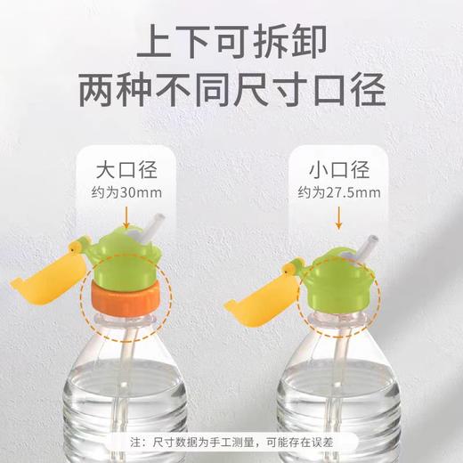 4楼Eubelle欧蓓 Richell/利其尔宝宝便携吸管盖矿泉水瓶盖转换头（升级款） 外出喝水神器防漏 吊牌价：42元 活动价：25.9元 商品图1