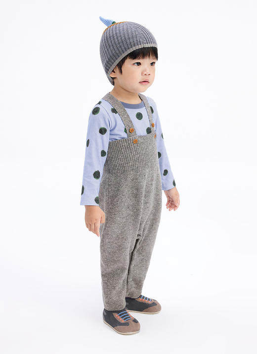 jnby   24年冬款  背带长裤  YOBE10980 商品图4