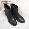 ARCHCONTACT安启美奈 时尚方头气质粗跟显瘦短靴【52896】 商品缩略图4