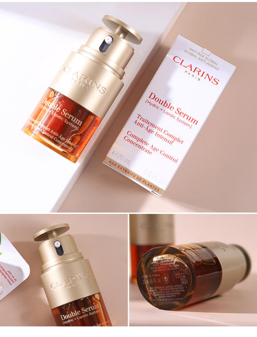 [小滋心选]【活动价￥129】Clarins娇韵诗双萃焕活修护精华露20ml 商品图4