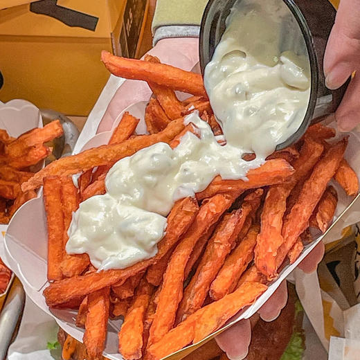 麦肯进口3/8英寸红薯直切薯条(1000005411)1.133kg2.5磅美国进口粗薯条冷冻半成品地瓜条商用 商品图4