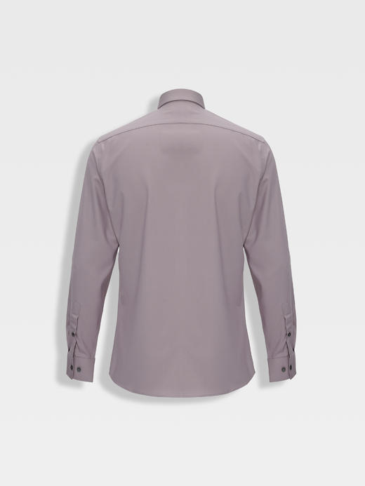 callisto粉色聚酯纤维混纺长袖衬衫 商品图1