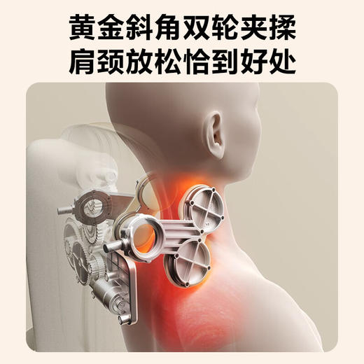 SKG按摩靠垫T7系列1代 尊贵款+颈椎枕护颈系列P3 1代标准款【GHCJ23.0】 商品图1
