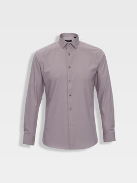 callisto粉色聚酯纤维混纺长袖衬衫