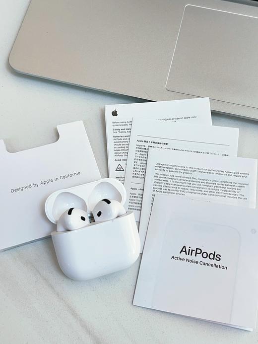 三个月换新保修一年！！ 2024最新款！！主动降噪，耳机党福利 最新款AirPods  (第四代) 主动降噪蓝牙耳机 商品图1