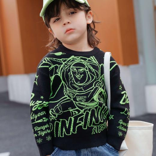 【线下同款】迪士尼秋季玩具总动员男童针织套头上衣 商品图3