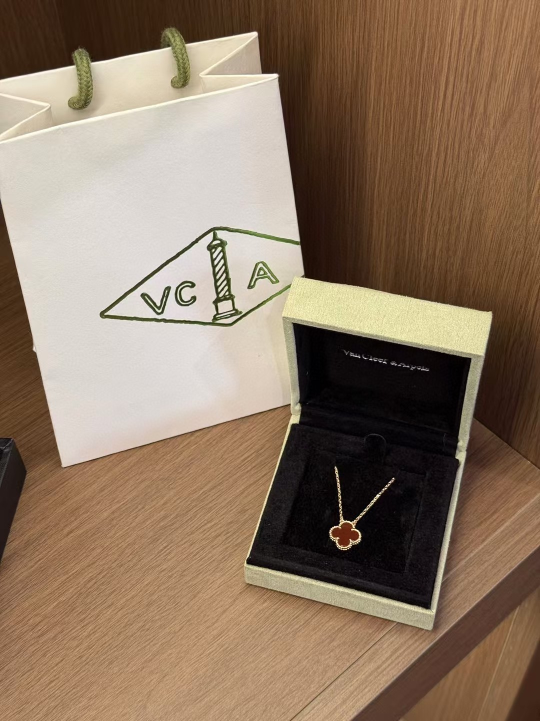 【情人节礼物】高版本四叶草项链女锁骨链轻奢经典款生日情人节礼物