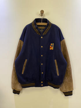 90年代 Vintage LUNA PIER 棒球外套 校队外套 休闲外套 _CJK(L)