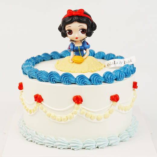 白雪公主插件蛋糕（6寸加高） 商品图0