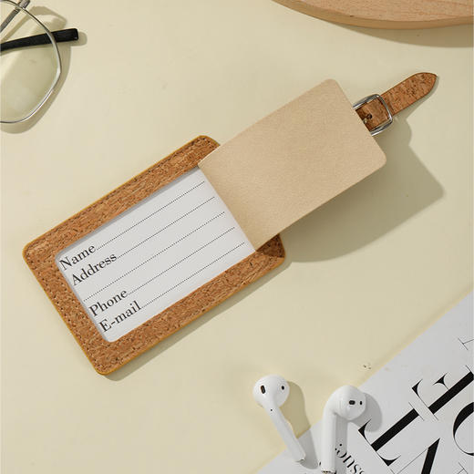 小林漫画 票夹三件套  天然环保软木布旅行护照夹 商品图8