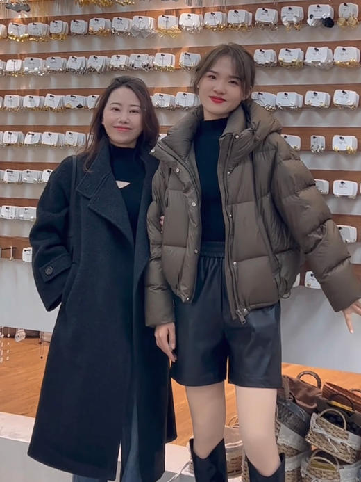 【百图lulu定制】【真爱双面呢】100%绵羊毛 立领挡风片 袖章 双面呢大衣 商品图2