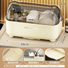 【全家餐具！一盒搞定】厨房碗碟沥水架洗碗柜盘家用带盖子碗筷收纳盒大号防尘餐具放碗碟架。ry 商品缩略图6