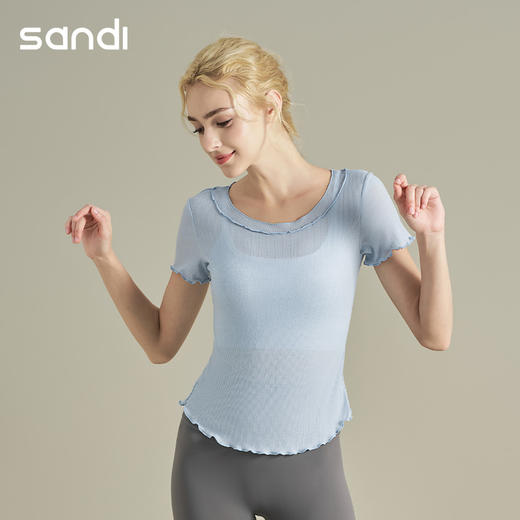 sandi短袖罩衫	SQ24023 商品图3