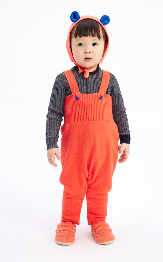 jnby   24年冬款  背带长裤  YOBE10980 商品图6