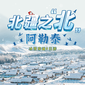 冬季喀纳斯，踏入冰雪童话王国，赏赛里木湖蓝冰，进入梦幻冰封画卷