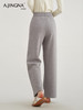 【积分兑换】阿菁娜加绒羊毛休闲宽松阔腿卫裤F29D210030 商品缩略图4