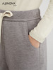 【积分兑换】阿菁娜加绒羊毛休闲宽松阔腿卫裤F29D210030 商品缩略图5