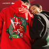 Lacoste福蛇新春系列情侣款新款潮流印花连帽卫衣SH5344-98 商品缩略图0