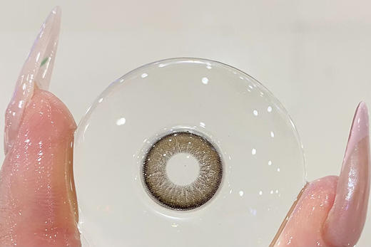 Bariecat日抛 · 小奶豆 ·14.2mm白狮参考着色中等直径   日抛 一盒十片装 商品图1