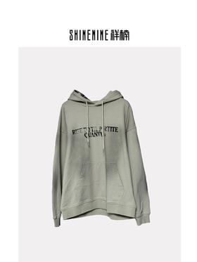 W43606585水洗做旧帽衫卫衣