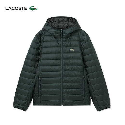 Lacoste法国鳄鱼男装新款时尚保暖连帽棉服外套BH7228-98 商品图1