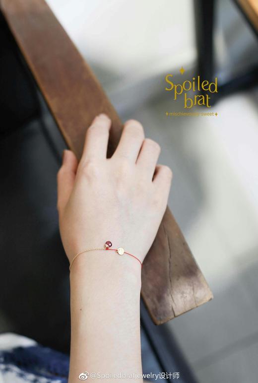 SpoiledBrat Jewelry石榴石幸运手链 商品图3