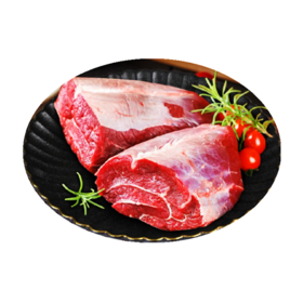 往牧 谷饲安格斯牛腱子1000g*2袋