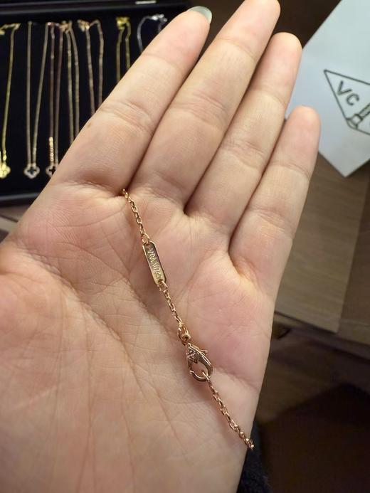 【情人节礼物】高版本四叶草项链女锁骨链轻奢经典款生日情人节礼物 商品图5