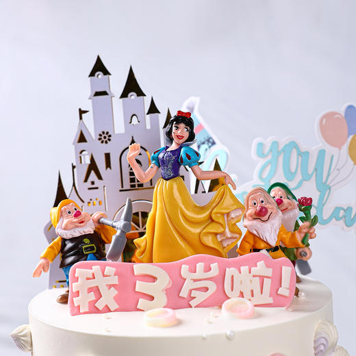 白雪公主主题-双层鲜果奶油蛋糕二选一【惠州】 商品图4