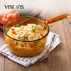 康宁晶焰系列透明锅耐热玻璃汤锅琥珀色可视化煮锅炖锅 晶焰系列1.5L单柄透明锅 16cm 商品缩略图3