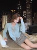 张心子【星河曜日】氛围感高腰百搭显瘦亮片裙半身裙 U2412050 商品缩略图2