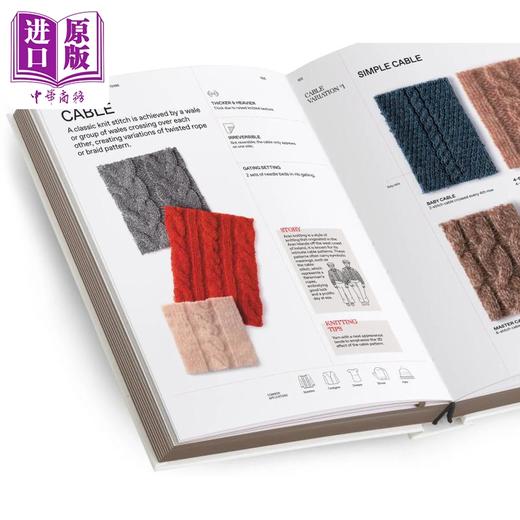 【中商原版】Knitting Manual  进口艺术 针织品手册: 针织品设计行业指南  织物百科大全服装设计工具书 商品图1