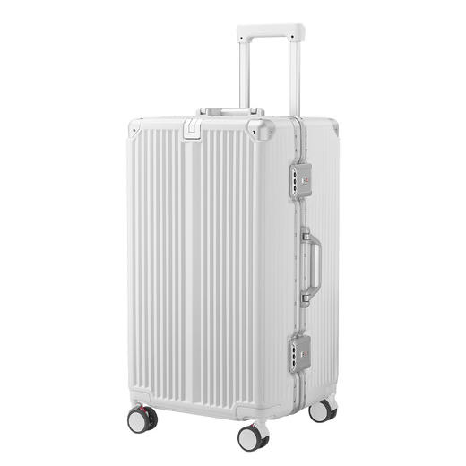 自然醒30寸大容量铝框行李箱拉杆箱女24托运旅行箱28结实耐用加厚密码箱YS6015 商品图7